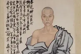 中国人物画，“公子凭虚，先生希有，总难为知己”图片