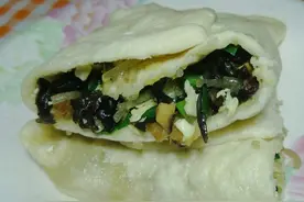 早餐韭菜卷，好吃有窍门，跟着步骤这样做，简单美味，营养又开胃图片