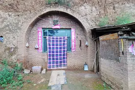 7旬老人隐居深山住窑洞，大叔种地养羊，大妈种菜养鸡，过得咋样图片