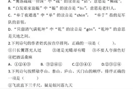 部编版四年级语文下册《古诗专项》练习及答案图片