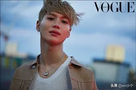 SHINee泰民《Vogue》4月刊画报 强烈眼神 完美五官 表现力太可了图片