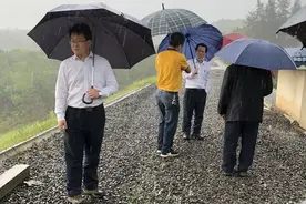 海南省水务厅汛前检查组到琼海市开展检查工作图片