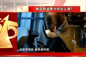 315晚会点名: 四川连夜调查“嗨学网”责令停业整顿并退费图片