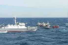 韩国外交部称韩海警驱逐日本测量船属正当执法图片