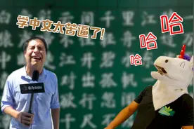 “中文太难了！”，让美国人痛苦不堪的中文试卷，看完笑翻网友图片