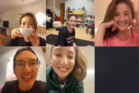 钟欣潼婚后生活大变样？素颜和容祖儿视频通话，同样是39岁却显老图片