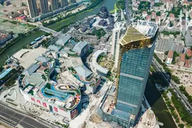 216米盐城第一高楼幕墙完工，先睹为快图片