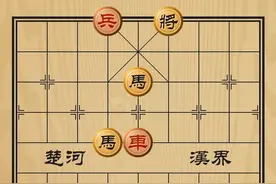 车赶马至己方阵地，用仕破双马，以“海底捞月”杀势，逼其丢马胜图片