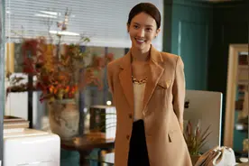 朱锁锁的穿搭太挑人？想时髦上班，不如看看了不起的女孩金晨图片