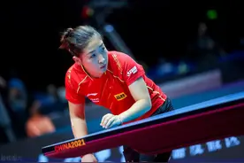 东京奥运热身赛刘诗雯单打首秀，3-0丁宁“接班人”图片