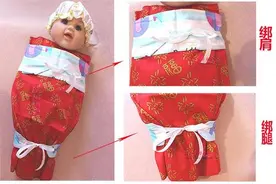 想让孩子的腿直，最好避免这些行为，给婴儿绑腿可不靠谱图片