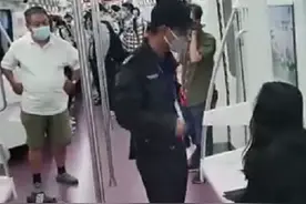 安保公司回应西安地铁女乘客被拖拽：正与3号线带班负责人沟通图片