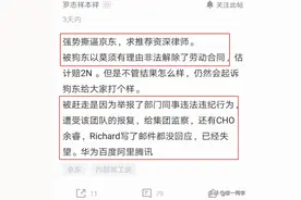 京东员工举报被辞退，高调发帖：辞退我要付出代价，估计赔2N工资图片