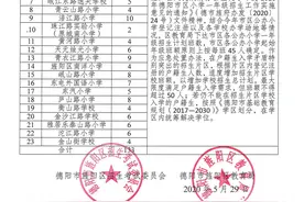 2020年德阳市区公办小学招生计划公布图片