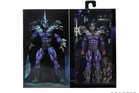NECA 发布 TMNT 忍者神龟 II: 超级施莱德 包装官图图片