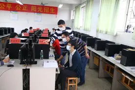 广轻2020年春季“依学考成绩”投档线高于去年图片