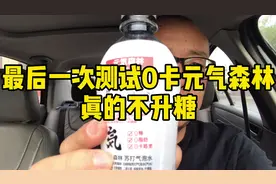 糖人杰：实测元气森林气泡水，真的不升糖视频封面