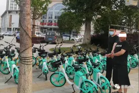 因生意不好剪断百余辆共享电动车刹车线图片