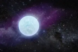 从未见过这样的白矮星，大气层几乎是纯氧，还在银河系中逆行图片