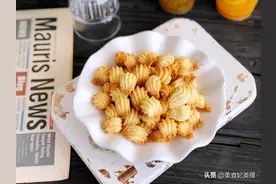 3岁儿子就爱吃这个，入口即化酥掉渣原来是用它做的，外形超可爱图片