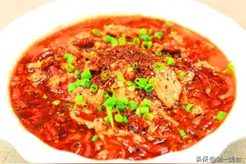 水煮肉片原来这么简单，掌握这1个调味，在家也能做出饭店的味道图片