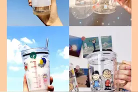 咕噜咕噜 吸管杯来啦 做一个多喝水的仙女吧图片
