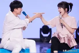 张杰做客《快本》，眼神都没离开谢娜，连何炅都“酸”了！图片