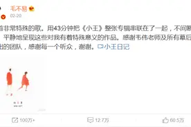 给我一首歌的时间——毛不易的《小王日记》图片