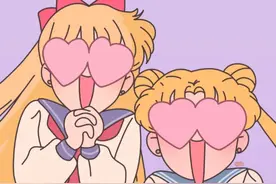 美少女战士卡通壁纸，粉粉的少女心图片