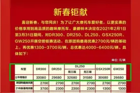 侮辱性不大伤害性极强，豪爵引爆了入门级玩乐车型市场降价潮？图片