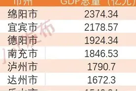 从经济、交通、城区面积、消费能力比较绵阳宜宾两地实力图片