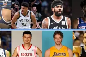 NBA历史中30名国际球员大排名图片