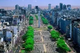 世界上最宽阔的街道：双向18车道，宽达148米图片
