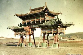 100年前的老照片：英国摄影师镜头下的蒙古图片