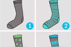 8只袜子你最喜欢哪只，一眼看出你的性格，准图片