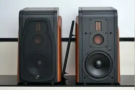 坚挺三分频，音质没失望：惠威M300MKII HiFi音箱图片