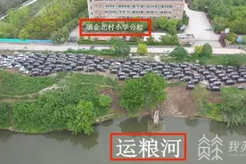 上百辆新车停放运粮河河堤后续：已清拖，处罚无依据图片