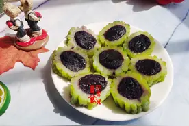 减脂期苦瓜这样做，低脂无油健康，做法还简单图片