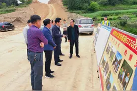 商城县信振办工作动态之五十一——县长周哲召开商城县高速公路建设推进会图片