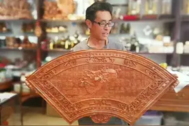 雕刻佛道神木，演绎民间非遗图片