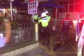 为生命开道！开平新会两地交警联动护送被毒蛇咬伤男子就医图片