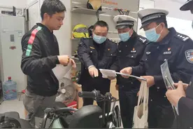多部门联勤联动 武汉洪山交警强力推进电动自行车综合整治图片
