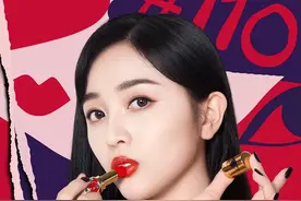 吴宣仪傅菁同款口红画报，同是火箭女孩，一个甜美系一个御姐范！图片
