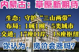 内蒙古2035：1大城市群，5类18座枢纽，17座口岸，6城房价在下跌图片