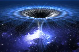假如有一艘坚不可摧的宇宙飞船，一路飞进黑洞会看到什么？图片