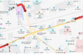 本周五日（24日）竹叶山片区新改交通措施将全面开始实施  竹叶山立交周边的三处上桥匝道实行限时禁行措施图片