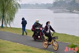 裹好棉服大衣，今天武汉有6级大风！明天天晴但最低温仅2℃图片