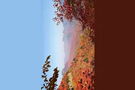 风景如画白云山图片