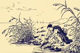 故事：马寡妇智斗塘角鱼精怪图片