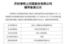 河南旅游“第一股”来了！清明上河园正式冲刺主板图片